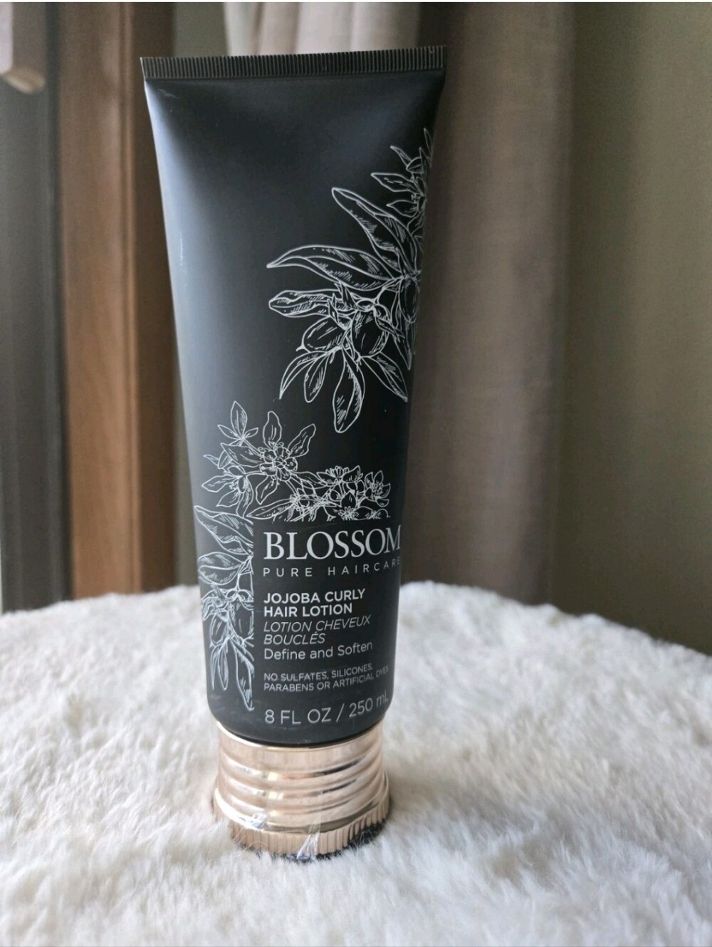 Blossom Pure Haircare Jojoba Curly Hair Lotion 8oz each. New